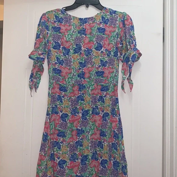 Faithful the Brand | Emília floral midi Dress NEW - Picture 4 of 6